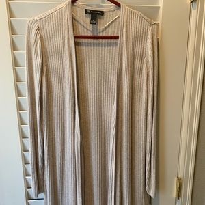 INC,  Size M, Ribbed Oatmeal colored sweater.